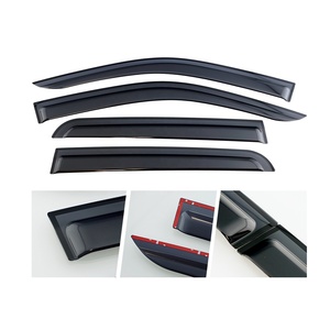 Visiera per finestrini del veicolo paraocchi antipioggia nero parasole deflettori per <span class=keywords><strong>auto</strong></span> <span class=keywords><strong>accessori</strong></span> esterni per <span class=keywords><strong>Fiat</strong></span> Titano 2023- - Product Image 2