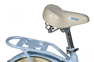 Nouveau vélo pour enfants de 12, 14, 16 et 18 pouces pour filles, joli vélo bleu pour enfants avec panier avant, roues d'apprentissage et siège arrière - Product Image 4