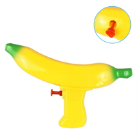 EN STOCK nouveauté pour enfants drôle en plastique pistolet à eau jouet petit été Tricky Toys banane pistolet à eau