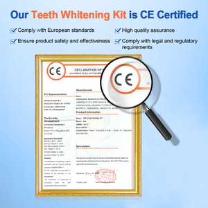 Luxsmile Phát minh mới tùy chỉnh thuần chay chăm sóc nha khoa mang về nhà PAP USB có thể sạc lại 6 đèn LED không Peroxide Bộ Làm Trắng Răng - Product Image 2