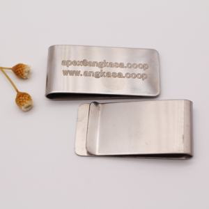 Venta al por mayor de logotipo personalizado de metal <span class=keywords><strong>dinero</strong></span> en efectivo Clip titular de la tarjeta de visita Clips para <span class=keywords><strong>dinero</strong></span> - Product Image 1