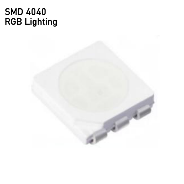 SMD 4040 RGB Color Emitted 3-in-1 Chip Bright LED Light Diode SMD Chip