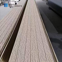 Panneaux muraux extérieurs SIP personnalisés pour maison, extérieur, 16 mm, PU/EPS, aluminium, métal, panneau composite isolé en polyuréthane, panneau sandwich