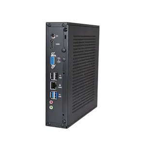 PiesiaシンクライアントPCIntel11th Tiger Lake i7 Mini Pc Case Itx I7-1165G7 2 * DDR4 64GB 6 * USB HDMI2.0/VGA/LVDS MiniPcsデスクトップ