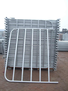 Diskon besar-besaran pabrik panel pagar Metal peternakan galvanis kualitas tinggi Corral pagar kuda lubang persegi pemeliharaan rendah - Product Image 2