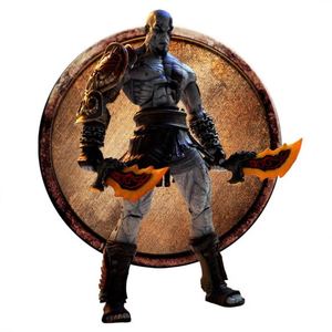 God of War 3 Ultimate <span class=keywords><strong>Kratos</strong></span> Deluxe Edition, figurine en PVC faite à la main, modèle en boîte, jouet du personnage Frozen, figurine d'<span class=keywords><strong>action</strong></span> ZS - Product Image 5