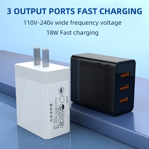 New 3 cổng phổ tường sạc điện thoại sạc nhanh sạc USB sạc - Product Image 2