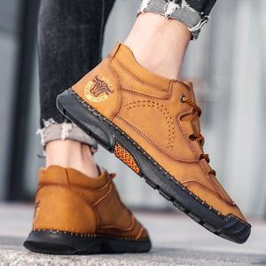 Принимаем OEM сервис <span class=keywords><strong>4</strong></span> сезона большой размер ручной работы из микрофибры Повседневная Деловая деловая обувь для карьеры мужские туфли - Product Image 5