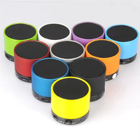 Cadeaux promotionnels Offre Spéciale Mini haut-parleurs portables forme ronde haut-parleur sans fil basse son petit multimédia musique BT haut-parleur