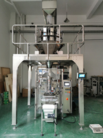 Machine d'emballage automatique Weeshine WPV350 à plusieurs têtes de pesage pour biscuits, chips de pommes de terre, gaufrettes, granulés
