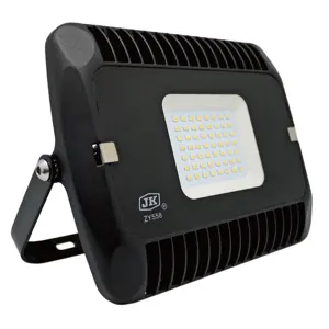 JK ZY558 Series IP65 Driverless 30watt 50watt 80watt 100watt 120watt LED holofote LED logotipo personalizado de fábrica lâmpada de inundação LED