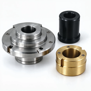 Composants mécaniques usinés CNC OEM, sur mesure, en laiton, acier inoxydable, aluminium, manchon de tige, avec tolérances strictes - Product Image 3