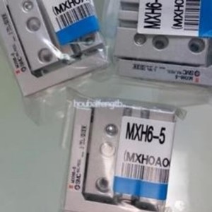 กระบอกสูบลมแบบสไลด์คู่ รุ่น SMC MXH6 พร้อมบัฟเฟอร์แม่เหล็กปรับได้ - Product Image 1