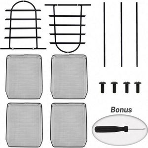 Wholesale Multi-functional Office File Rack Stable Removable Five-Layer Wrought Iron Art Data Storage <b>Metal</b> <b>Grid</b> Desktop Trays - Product Image 4