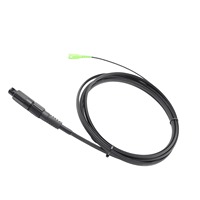 LC UPC LC UPC Câble Fibre Optique Patch Extérieur Noir 5.0mm 7.0mm LSZH Monomode Multimode FTTA Câblage Station De Base