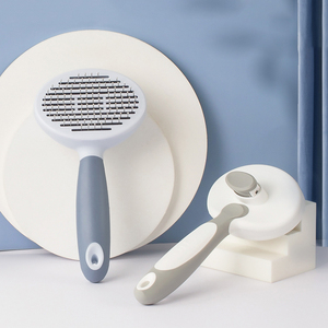 Vendite calde pettine per la depilazione del cane blu grigio - Product Image 1