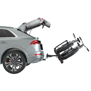 2025 nuevo 03-332 <span class=keywords><strong>bola</strong></span> de remolque plegable E-bike Rack con ruedas luces soporte de matrícula para 2 Fat Tire E-bikes E-bike Carrier - Product Image 5