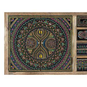 newest Best hot Selling Fine Hand Painted Wooden 6 Drawer 6 Door Bedside Table Cabinet for Bedroom/ Living Room Furniture - Product Image 3