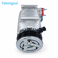 Nouveau compresseur de climatisation automatique Yalongsui VS16 6Pk avec poulie de 116 mm 12V pour Focus III 1.6 EcoBoost 2011-2015 pour 1459711 1566165