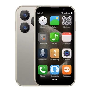 SOYES XS18 Pro, Mini Teléfono Inteligente con 2GB de RAM, 16GB de ROM, Android 9.0, Reconocimiento Facial, Doble SIM, Red 3G, Pantalla Pequeña de 3.0 Pulgadas - Product Image 6