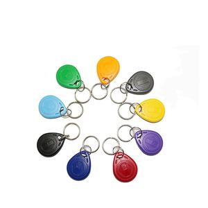 T5577 Schlüssel anhänger mit 125kHz <span class=keywords><strong>RFID</strong></span> 1k Chip NFC Metallrahmen Zugangs kontrolle Schlüssel bund für Zahlung und Mitgliedschaft EM4305 Chip enthalten - Product Image 2