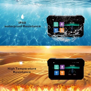 Pantalla de 5 Pulgadas para Motocicleta a Buen Precio, Impermeable IPX8, con Navegación BT, Carplay y Pantalla IPS de Alto Brillo - Product Image 6
