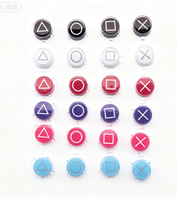 Pièce de rechange pour manette PS5 : Bouton directionnel en cristal, fonction D-pad, touches ABXY et levier analogique pour Astro Bot PS5