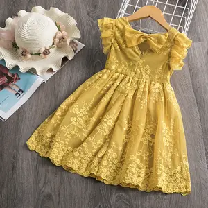 New Premium Party Wear Beautiful Long Bowknot Cotton Yarn Skirts Dresses For Women