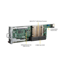 Supermicro AS-3015MR-H8TNR 3U 8-Node MicroCloud Server AMD EPYC 4004 Ryzen 7000/9000