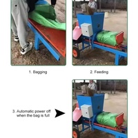 Presse à balles carrées compactes pour ensilage, moteur diesel, pour ensilage de maïs, de paille et d'alfalfa, pour la fabrication d'aliments pour bétail