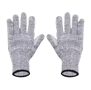 Gants de sécurité de <span class=keywords><strong>cuisine</strong></span> CE EN 388 4543 niveau 5 <span class=keywords><strong>anti</strong></span>-<span class=keywords><strong>coupure</strong></span>, antistatiques, antidérapants, 13G HPPE, résistants aux coupures, résistants à la cryogénie - Product Image 2