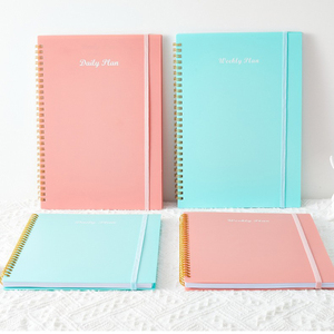 Couverture de feuille en plastique Plan quotidien Carnet de notes Planificateurs Journaux Planificateur d'objectifs - Product Image 5