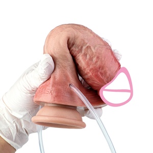 OX-ZS5008 Silicone Ejaculation <b>Dildo</b> Wholesale Inflatable Realistic Penis Female Masturbator Squirting <b>Dildo</b> Adult Sex Toys - Product Image 6