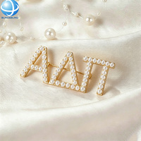 Broche personnalisée Alpha Delta Pi pour sororité, en or avec perles et lettres grecques ADPi, cadeau de bijoux pour la fraternité