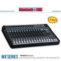 Console de Mixage DJ Professionnelle MX-600/800/1600 Audio 8/12/16 Canaux, 99 Effets DSP Intégrés, Son Haute Résolution et Équipement Sonore Tactile