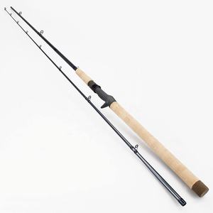 F01-CMOO123 Caña de Pescar para Salmón, Ligera, de 12'3\", para Pesca de Lanzamiento Medio a Pesado - Product Image 1