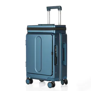 3-Dial kombinasi TSA Lock 20 inch open-cover carry-on hardshell bagasi tas olahraga travel ransel 40l carry-ons