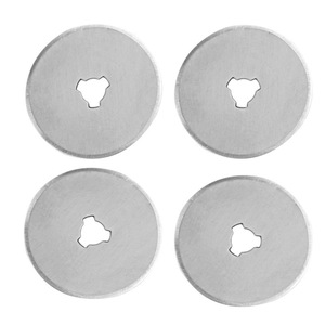 Patchwork <b>Roller</b> Cutter 45 Mm Circular <b>Blade</b> For Leather Cutting With Rubber Ring Handle - Product Image 2
