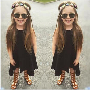 ราคาดีที่สุด แฟชั่นใหม่ ชุดเดรสสีดำแขนยาวสำหรับเด็กอายุ 0-5 ปี ฤดูใบไม้ผลิและฤดูใบไม้ร่วง ส่งออกจากกอล์ตา - Product Image 2