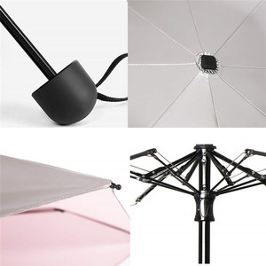 Capsule Umbrella 2021 Factory Wholesale Ultra Mini 5 Folding Vintage Luxury Casual Minimalist <strong>Bohemian</strong> Tropical Gifts <strong>Parasol</strong> - Product Image 4