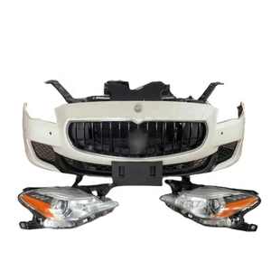 Para Maserati Quattroporte 3,0 BT OE, montaje <span class=keywords><strong>de</strong></span> parachoques delantero <span class=keywords><strong>de</strong></span> <span class=keywords><strong>segunda</strong></span> <span class=keywords><strong>mano</strong></span>, cubierta <span class=keywords><strong>de</strong></span> parachoques <span class=keywords><strong>de</strong></span> coche para Quattroporte, rejilla <span class=keywords><strong>de</strong></span> radiador <span class=keywords><strong>de</strong></span> ventilador - Product Image 2