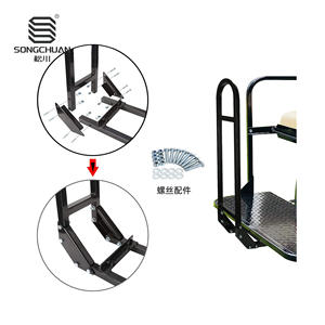 CIUB <b>Car</b> EZGO YAMAHA Golf Cart Iron Rear Handrail Manufacturer Source Folding Model - Product Image 4