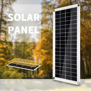 แผงโซลาร์เซลล์โพลีคริสตัลไลน์ 10W 18V 12V สำหรับรถบ้าน เรือ และระบบออฟกริด - Product Image 1