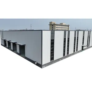 Precio de fábrica Diseño de construcción metálico barato Estructura de acero Almacén Estructura de acero Edificio de cobertizo