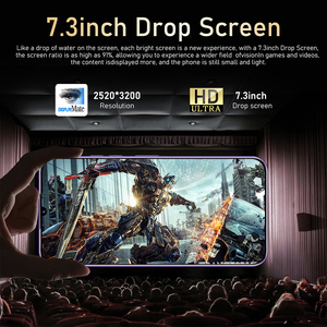 Samsun S24 siêu 5g điện thoại thông minh 7.3-inch HD điện thoại thông minh Quad Core mới nhất Android điện thoại di động OLED 5g điện thoại thông minh làm việc tại Ấn Độ - Product Image 3