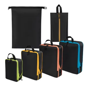 6 Set Travel Packing Cubes For Carry On Suitcases Compression Suitcase Organizers Bag Set