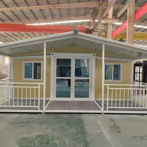 Maison conteneur modulaire préfabriquée extensible de 40 pieds, alimentée à l'énergie solaire, couleurs personnalisables - 2 à 4 chambres pour usage familial ou bureautique - Product Image 2