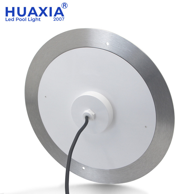 DC 12V IP68 Flat Smart 2 Wries Tuya Wifi 316 Stainless Steel Led RGBW Ultra Thin Underwater Swim Pool Lights for Swimming Pool