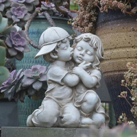 Moule en silicone et fibre de verre pour sculptures de jardin à prix avantageux, statues humanoïdes pour béton et ciment pur