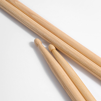 Professionelle Ahornholz-Drumsticks 5A 7B Größe mit individuellem Logo, Percussion-Schlägel für Kinder und Erwachsene, Schlagzeug-Set zum Üben